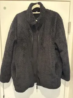 ユニクロ　ボアフリースジャケット XXL ブラック