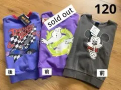 Disney 長袖　トレーナー　2枚セット