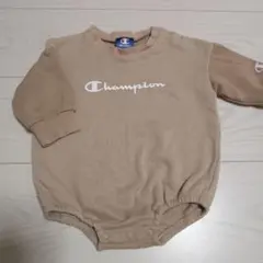 Champion ベージュロンパース 70cm