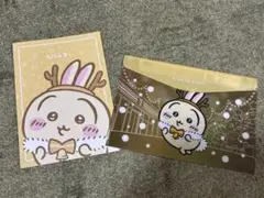 セブン ちいかわ うさぎ フラットケース＆ノート 2点セット