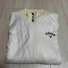 Callaway フルジップジャケット　クリーム　Lサイズ