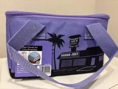 【訳あり】トレーダージョーズ　ミニ保冷バッグ　パープル