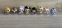 ディズニー ミニフィギュア 8点セット