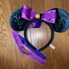 東京ディズニーシー エルサ カチューシャ 戴冠式 リボン ミニー