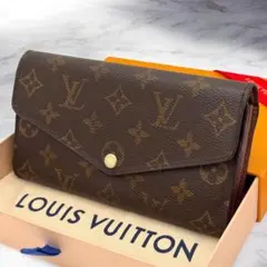 美品✨️ルイヴィトン　モノグラム　ポルトフォイユ　サラ　新型　長財布　折り財布