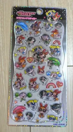 【正規品】パワーパフガールズ プチドロップステッカー
