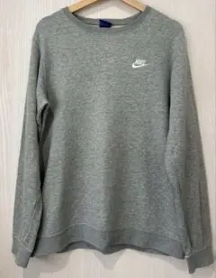 ナイキ NIKE スウォッシュ 刺繍ロゴ スウェット トレーナー 薄手