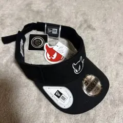 お値下げ不可‼️WAAC マーカー付サンバイザー　ブラック　新品未使用ニューエラのサムネイル