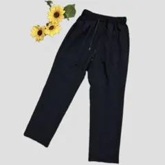 A DAY IN THE LIFE イージーパンツ　ネイビー　Sサイズ