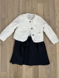 グリーンレーベルリラクシング　卒入学式用フォーマルセットアップ　双子