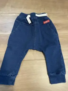 ネイビー ハーレムパンツ サイズ80