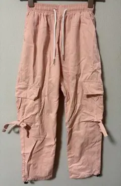 ピンク カーゴパンツ Mサイズ