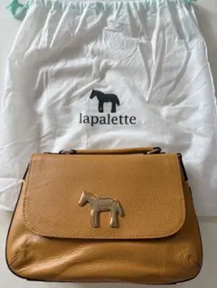 lapalette 馬モチーフ ショルダーバッグ