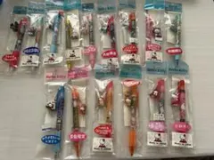 ご当地ハローキティ　シャープペン&ボールペン 15本セット、おまけつき