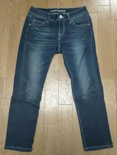 シマムラ　接触冷感デニム　スキニータイプ