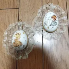 卵のデコパージュ　ヴィンテージ