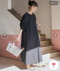 FREAK'S STORE サウザンドマイル　半袖ワンピース