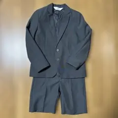 H&M ダークグレー スーツセット　120〜130cm