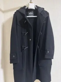 Gloverall ブラック ダッフルコート