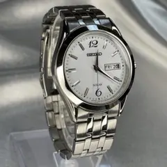 SEIKO SOLAR V158-0AZ0 【美品】 made in Japan