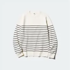 UNIQLO ウォッシャブルミラノリブクルーネックセーター