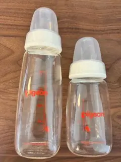 pigeon哺乳瓶 200ml×1本 120ml×1本 2本セット　スリムタイプ