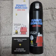 新品　スヌーピーPEANUTS SOCIAL CLUB ステンレスボトル　水筒のサムネイル