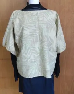 着物リメイクプルオーバー