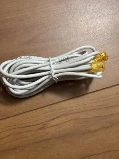 モジュラーケーブル ホワイト イエローコネクタ
