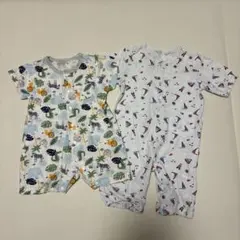 男の子　ロンパース　2枚セット　60cmのサムネイル