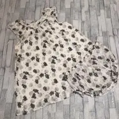 ボンポワン セットアップ　ワンピース　インナーパンツ　80