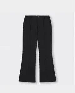 【GU】カットソーフレアスラックス ブラック 69.0〜73.0cm