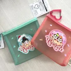 ディズニーパルパルーザ ヴァネロペ チップとデール メッシュポーチのサムネイル