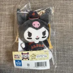 タイトーくじ 侍ジャパン×サンリオ C賞 カラビナ付きマスコット クロミ