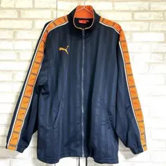 最終価格 PUMA／M／プージャ／オレンジ／プーマ／ジャージ／上着／プージャXL