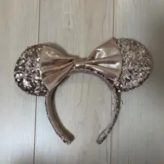 東京ディズニーリゾート　ミニーマウス　スパンコールカチューシャ