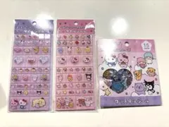 【大人気】チェゴシム 3点セットサンリオ コラボ タイルシール　クリスタルシール