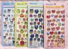 おまけ付きたまごっち ステッカー 4枚セット ボンボンドロップシール風