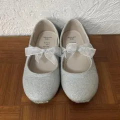 アプレレクール♡シルバー グリッター フォーマルシューズ♡19㎝