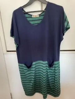 【値下げ】 BEAMS HEART ボーダーワンピース