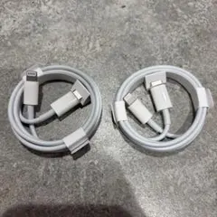 Apple純正　Lightningケーブル 2本セット