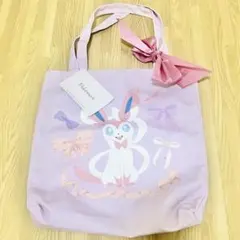 ポケモン ニンフィア プラチナム ザッカリボン トート バッグ