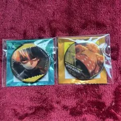 劇場版　鬼滅の刃 第二弾　缶バッジセット 2個　ものがたる眼差し　ものがたる背中