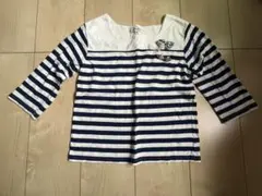 GLOBAL WORK XL ボートネック長袖カットソー