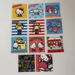 サンリオ シールコレクション キティ シナモロール キキララ パティ&ジミー