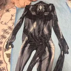 ブラック スパイダーマン 全身タイツ コスチュームのサムネイル