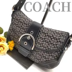 美品 希少 COACH ソーホー シグネチャー 6818 ワンショルダー y2k