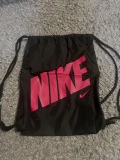NIKE ナイキ ナップサック ジムサック ブラック ピンク ロゴ