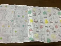 ミッフィーガーゼハンカチ2枚