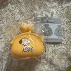 スヌーピー ちょっと大きなシリコンがまぐち アンディ ガチャガチャ